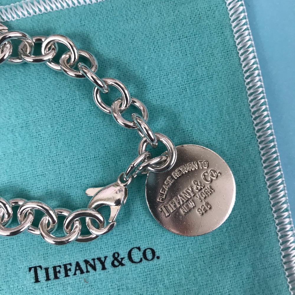 Tiffany & Co. Tag Charm Bracelet